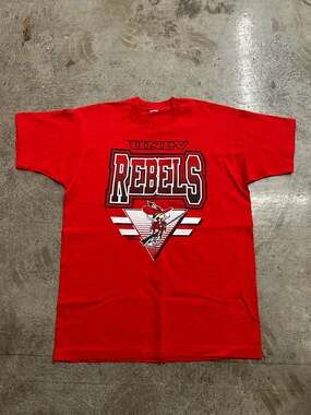 Vintage 90s UNLV Rebels Mascot T-Shirt